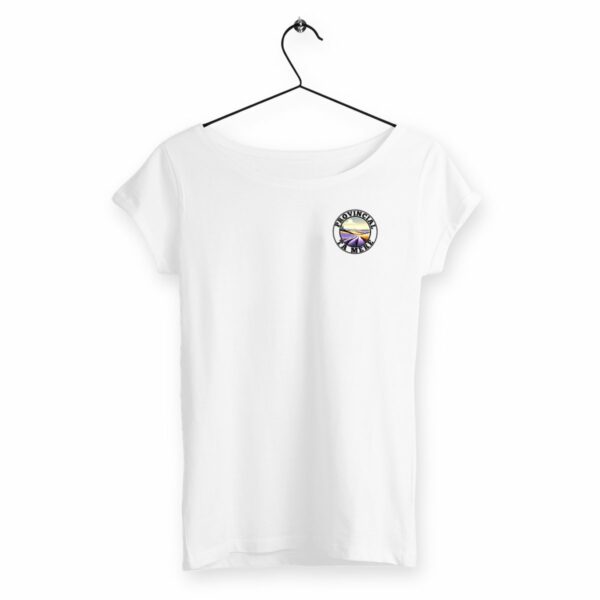 T-SHIRT BLANC PROVINCIAL COULEUR - FEMME- PREMIUM