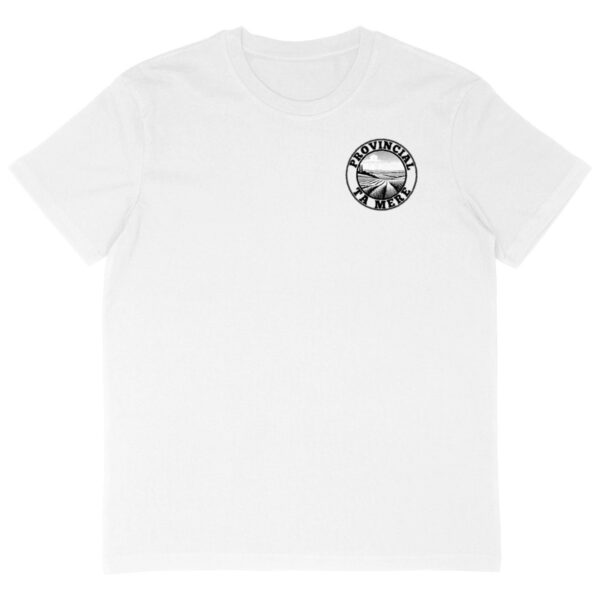 T-SHIRT BLANC PROVINCIAL N&B - OVERSIZED - PREMIUM