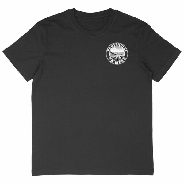 T-SHIRT NOIR PROVINCIAL N&B - OVERSIZED - PREMIUM