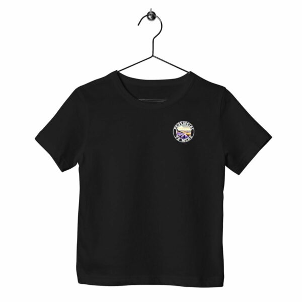 T-SHIRT NOIR PROVINCIAL COULEUR - ENFANT - PREMIUM