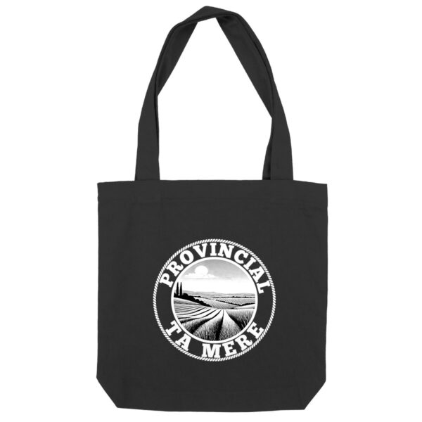 TOTEBAG NOIR PROVINCIAL N&B - PREMIUM