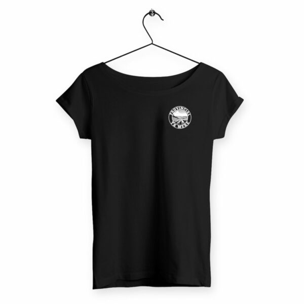 T-SHIRT NOIR PROVINCIAL N&B - FEMME - PREMIUM