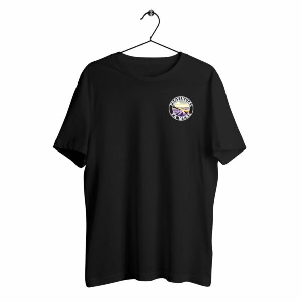 T-SHIRT NOIR PROVINCIAL COULEUR - PREMIUM