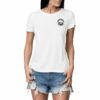 T-SHIRT BLANC PROVINCIAL N&B - FEMME - Made in France