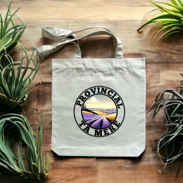 TOTEBAG BLANC PROVINCIAL COULEUR - PREMIUM