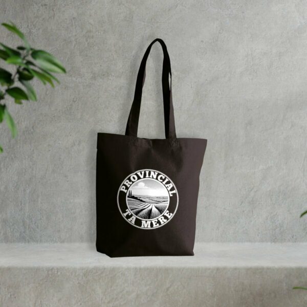 TOTEBAG NOIR PROVINCIAL N&B - PREMIUM