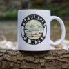 TASSE HIVER BLANCHE COULEUR - CERAMIQUE