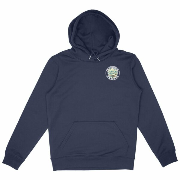 SWEAT CAPUCHE NOIR | BLEU MARINE - COULEUR