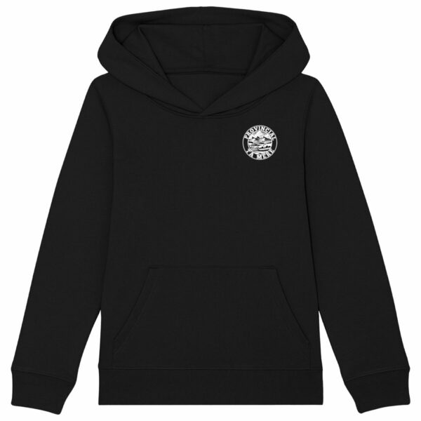 SWEAT CAPUCHE NOIR - ENFANT - NB