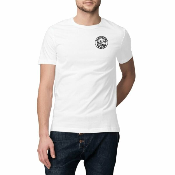 T-SHIRT BLANC HIVER N&B - PREMIUM