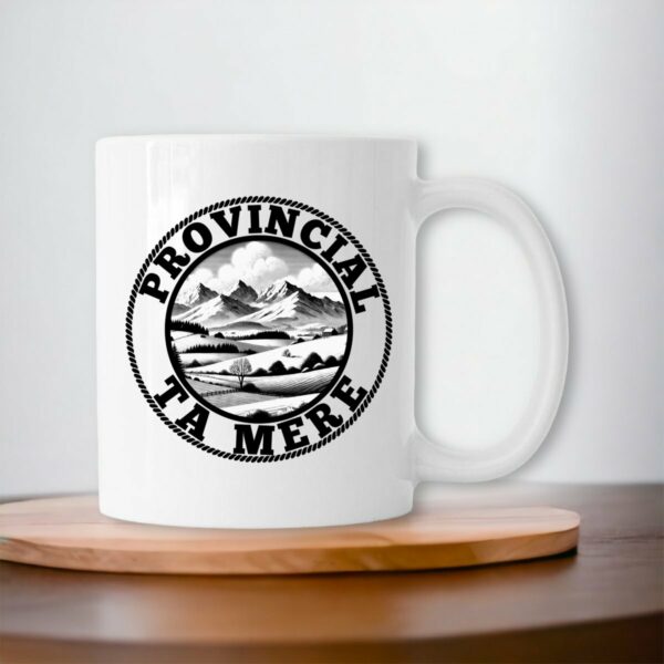 TASSE HIVER BLANCHE NB- CERAMIQUE