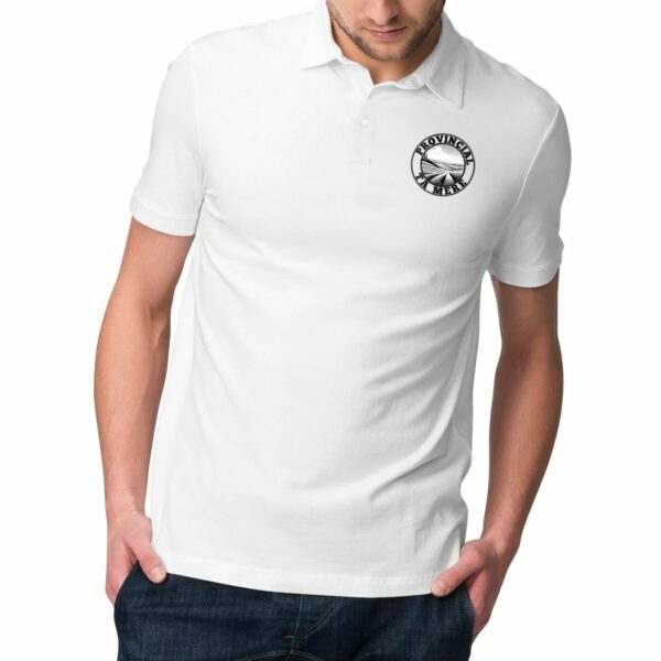 POLO BLANC PROVINCIAL N&B - PREMIUM