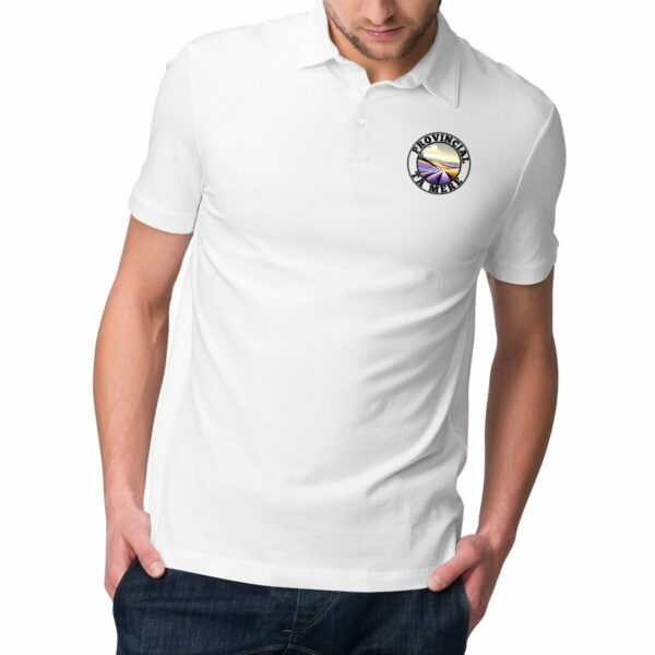 POLO BLANC PROVINCIAL COULEUR - PREMIUM