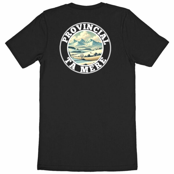 T-SHIRT NOIR HIVER COULEUR - BIG LOGO - PREMIUM