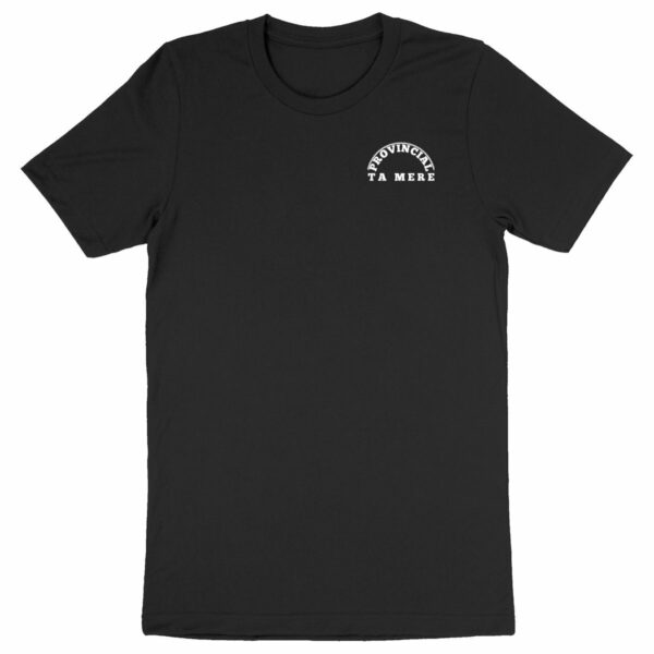 T-SHIRT NOIR COULEUR - BIG LOGO - PREMIUM