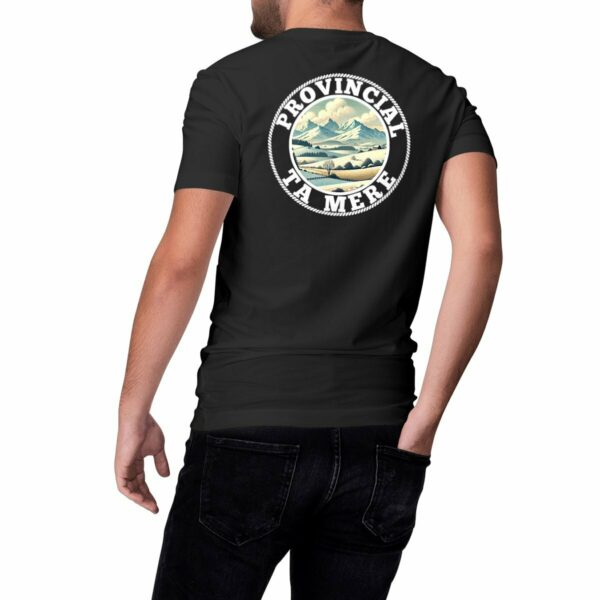 T-SHIRT NOIR HIVER COULEUR - BIG LOGO - PREMIUM