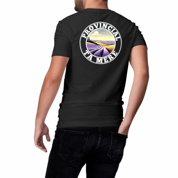 T-SHIRT NOIR COULEUR - BIG LOGO - PREMIUM
